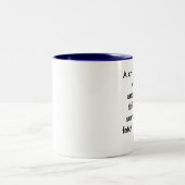 Groucho Marx Zitat-Tasse Zweifarbige Tasse (Mittel)