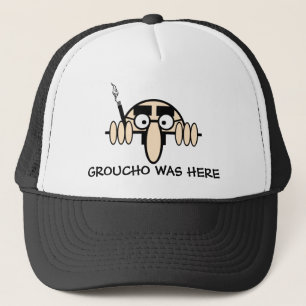 Groucho war hier truckerkappe