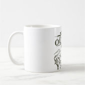 Grouchy alter Mann-Spaß Kaffeetasse (Links)