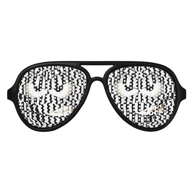 Grouchy Emoticon Sonnenbrille (Vorderseite)