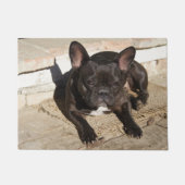 Grouchy French Bulldog Fußmatte (Vorderseite)