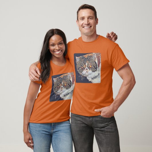 Grouchy Grumpy Cat Funny T-Shirt (Unisex)