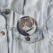 Grouchy Grumpy Cat Funny Was? Button (Beispiel)