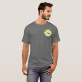 Grouchy Johns-Sonnendurchbruch-Logo-T - Shirt (Vorne ganz)