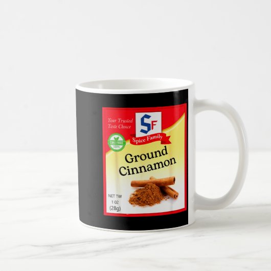 Ground Cinnamon Condiment Holiday Sce Group Costum Kaffeetasse (Rechts)