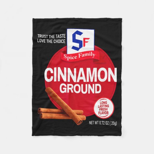 Ground Cinnamon Halloween Sce Costume Group Matchi Fleecedecke (Vorderseite)