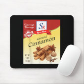 Ground Cinnamon Sce Condiment Costume Holiday Sce Mousepad (Mit Mouse)