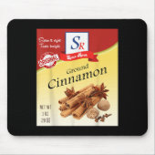 Ground Cinnamon Sce Condiment Costume Holiday Sce Mousepad (Vorne)