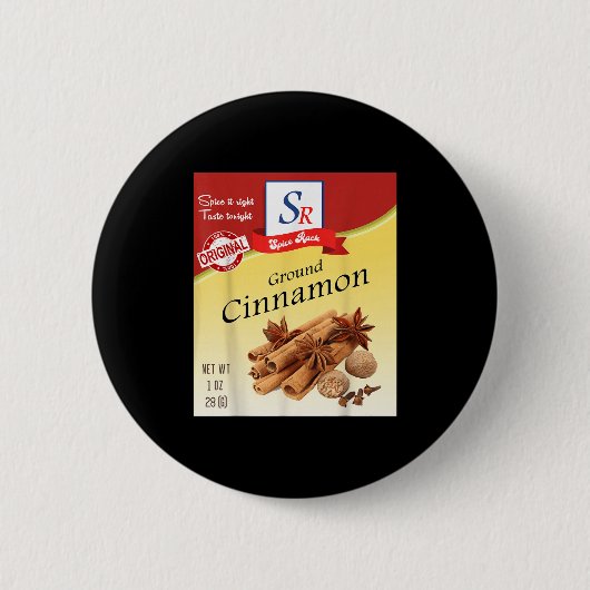 Ground Cinnamon Sce Konditorei Kostüm Button (Vorderseite)
