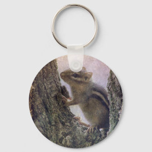 Ground Eichhörnchengrunge Schlüsselanhänger