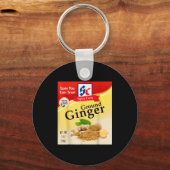 Ground Ginger Condiment Costume Holiday Sce Costum Schlüsselanhänger (Vorderseite)