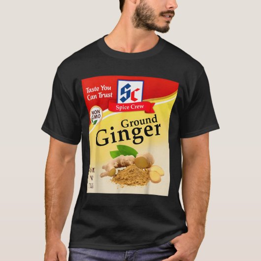 Ground Ginger Condiment Costume Holiday Sce Costum T-Shirt (Vorderseite)