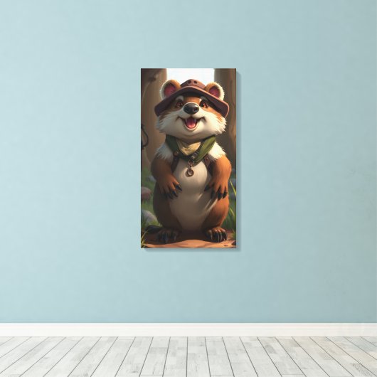 Ground Hog  Leinwanddruck (Insitu (Holzboden))