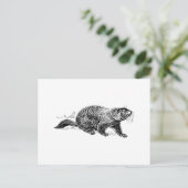 Ground Hog Postkarte (Stehend Vorderseite)