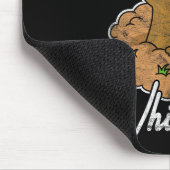 Ground Hog Woodchuck Whisperer _3 Mousepad (Ecke)