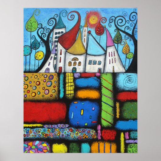 Ground in Glück Poster (Vorne)