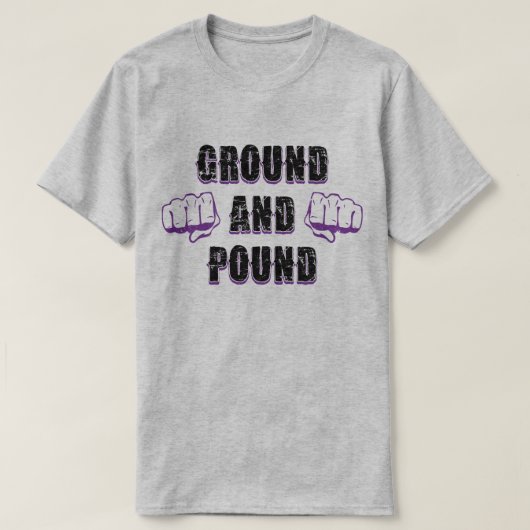 Ground und MIXED MARTIAL ARTS Mixed Martial Arts F T-Shirt (Design vorne)