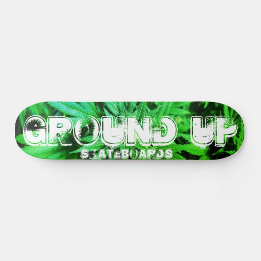 GROUND UP GREENLEAF DECK SKATEBOARD (Horizontal)