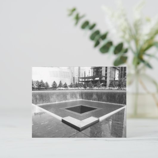 Ground Zero Pool Postkarte (Stehend Vorderseite)