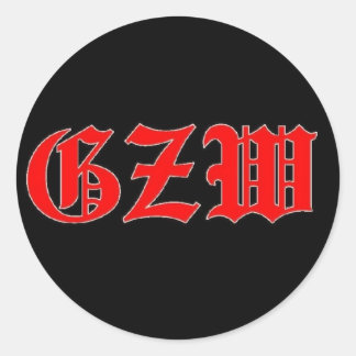 Ground Zero Warhead Runder Aufkleber