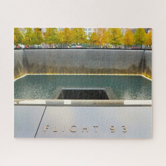 Ground Zero Wasserfeature New York Puzzle (Horizontal)