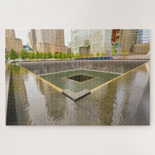 Ground Zero Wasserfeature New York Puzzle (Horizontal)