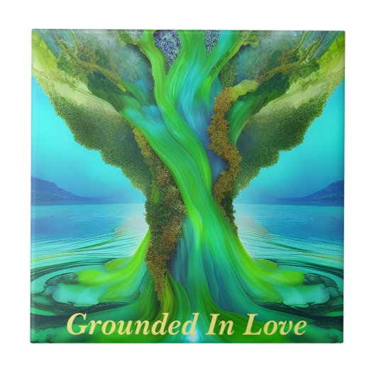 Grounded in Liebe Bibel Durchgang Fliese (Vorderseite)