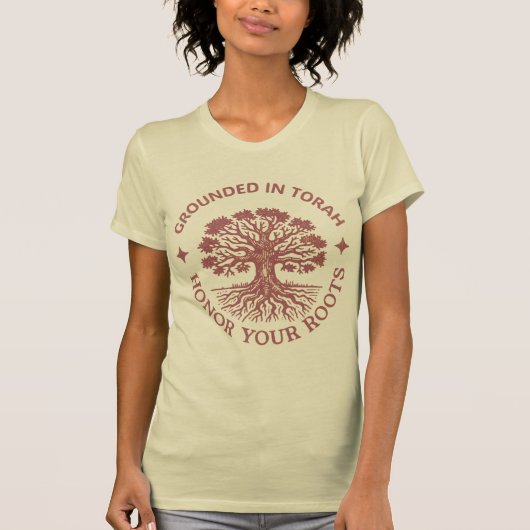 "Grounded In Torah" T-Shirt (Vorderseite)