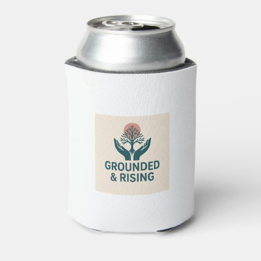 Grounded & Rising Koozie Dosenkühler (Kanne Rückseite)