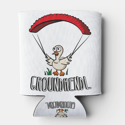 Groundhendl Groundhandling Hendl Paragliding Dosenkühler (Rückseite)