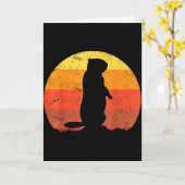 Groundhog _9  karte (Gelbe Blume)