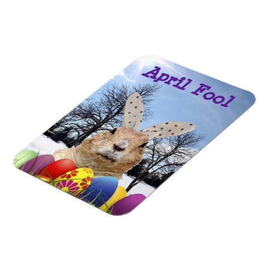 Groundhog April Narr Day Magnet (Linke Seite)