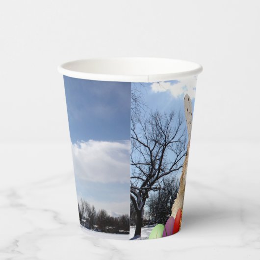 Groundhog April Narr Day Pappbecher (Rechts)