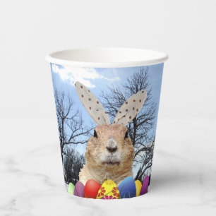 Groundhog April Narr Day Pappbecher