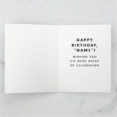 Groundhog Birthday Card Karte (Innenseite)