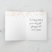 Groundhog Birthday With Cupcake Karte (Innenseite)