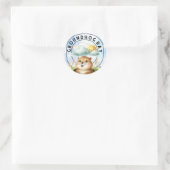 Groundhog Classic Round Sticker - Celebrate Ground (Tasche)