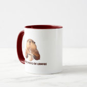 Groundhog Coffee | Sechs weitere Wochen Kaffee Tasse (Vorderseite Links)