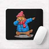 Groundhog Dabbing Groundhog Funny February 2 Groun Mousepad (Mit Mouse)