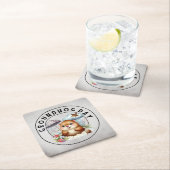 Groundhog day 22 February  Rechteckiger Pappuntersetzer (Vor Ort)