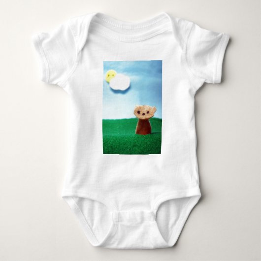 Groundhog Day Baby Strampler (Vorderseite)