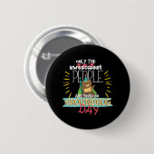 Groundhog Day Birthday 2020 Groundhog Lovers Gift Button (Vorne & Hinten)