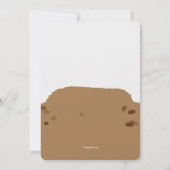 Groundhog Day Birthday Einladung (Rückseite)