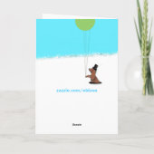 Groundhog Day Birthday Karte (Rückseite)