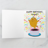 Groundhog Day Birthday Karte (Innenseite)