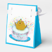 Groundhog Day Birthday Party Geschenkschachtel (Rückseite)