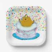 Groundhog Day Birthday Party Pappteller (Vorderseite)