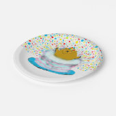 Groundhog Day Birthday Party Pappteller (Schrägansicht)