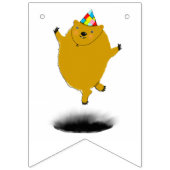 Groundhog Day Birthday Party Wimpelkette (Erste Fahne)