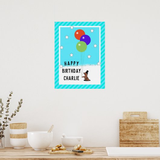 Groundhog Day Birthday Poster (Küche)